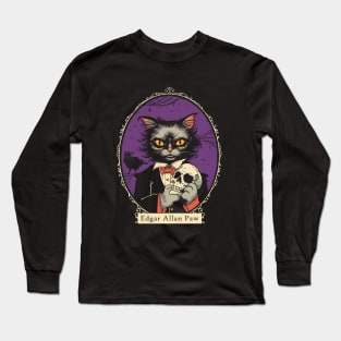 Edgar Allan Paw Long Sleeve T-Shirt